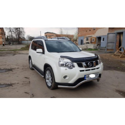 Купити Передній захист ST007 (нерж) для Nissan X-trail T31 2007-2014рр
