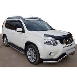 Купити Передній захист ST007 (нерж) для Nissan X-trail T31 2007-2014рр