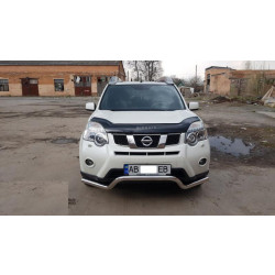 Купити Передній захист ST007 (нерж) для Nissan X-trail T31 2007-2014рр