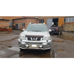 Купити Передній захист ST007 (нерж) для Nissan X-trail T30 2002-2007рр