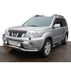 Купити Передній захист ST007 (нерж) для Nissan X-trail T30 2002-2007рр