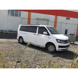 Купить Интегрированные рейлинги (черные) Длинная база для Volkswagen T6