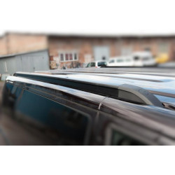 Купить Интегрированные рейлинги (черные) Длинная база для Volkswagen T6