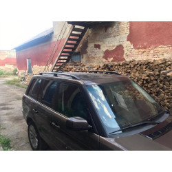 Купити Алюмінієві рейлінги (Чорні) для Range Rover III L322 2002-2012 рр