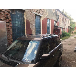 Купити Алюмінієві рейлінги (Чорні) для Range Rover III L322 2002-2012 рр