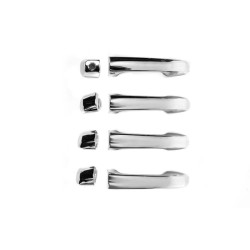 Купити Дверні ручки в зборі 2015-2025 (Хром, 4 шт) для Toyota Land Cruiser Prado 150