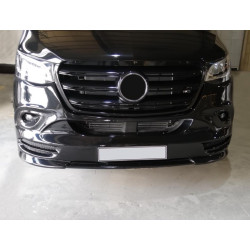 Купити Накладка на передній бампер V3 (під фарбування) для Mercedes Sprinter W907/W910 2018- рр
