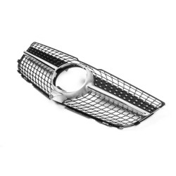 Купить Передняя решетка Diamond Silver (2013-2015) для Mercedes GLK сlass X204