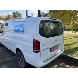 Купити Рейлінги Хром DDU (пласт. ніжки) Довга база (EXTRALONG) для Mercedes Vito / V-class W447 2014- рр