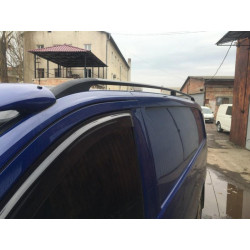Купить Рейлинги черные DDU (пласт. ножки.) Средняя база (LONG) для Mercedes Vito/V-class W447 2014- гг