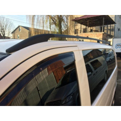 Купити Рейлінги чорні DDU (пласт. ніжки.) Довга база (EXTRALONG) для Mercedes Vito / V-class W447 2014- рр