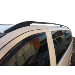 Купити Рейлінги чорні DDU (пласт. ніжки.) Довга база (EXTRALONG) для Mercedes Vito / V-class W447 2014- рр