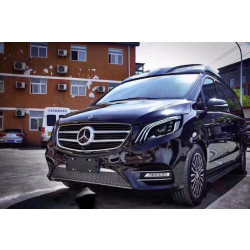 Купить Передние LED фары (Maybach-дизайн, 2 шт) для Mercedes Vito/V-class W447 2014- гг