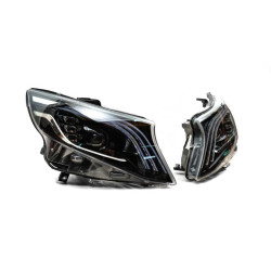 Купить Передние LED фары (Maybach-дизайн, 2 шт) для Mercedes Vito/V-class W447 2014- гг