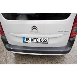 Купити Накладка на задній бампер (ABS) для Peugeot Partner/Rifter 2019- рр