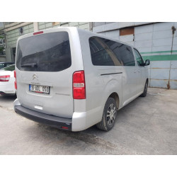 Купити Накладка на задній бампер EuroCap (на довгу базу, ABS) для Opel Zafira Life 2019- рр