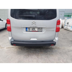 Купити Накладка на задній бампер EuroCap (на довгу базу, ABS) для Opel Zafira Life 2019- рр