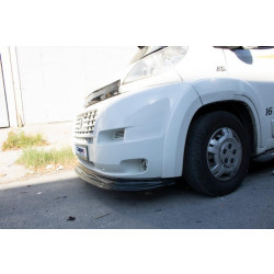 Купить Передняя накладка 2006-2013 (LIP, черная) для Fiat Ducato