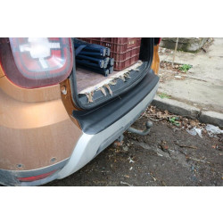 Купити Накладка на задній бампер EuroCap (ABS) для Renault Duster 2018-2024 рр