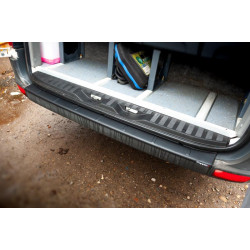 Купити Накладка на задній бампер EuroCap (ABS) для Mercedes Sprinter W907/W910 2018- рр