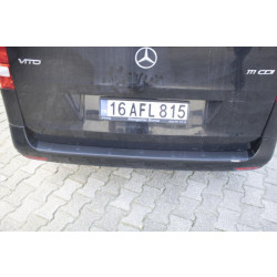 Купити Накладка на задній бампер EuroCap (ABS) для Mercedes Vito / V-class W447 2014- рр