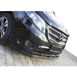 Купити Передня Lip накладка EuroCap (чорна) для Mercedes Vito / V-class W447 2014- рр