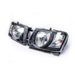 Купить Передняя оптика Safari Black (2004-2008, 2шт) для Nissan Patrol Y61