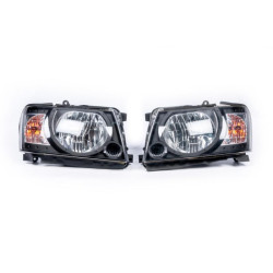 Купить Передняя оптика Safari Black (2004-2008, 2шт) для Nissan Patrol Y61