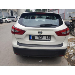 Купити Накладка на задній бампер EuroCap (2014-2017, ABS) для Nissan Qashqai/Rogue Sport рр