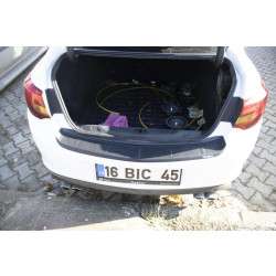 Купити Накладка на задній бампер EuroCap (Sedan, ABS) для Opel Astra J 2009-2015 рр