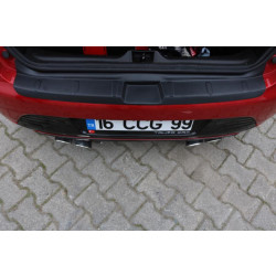 Купити Накладка на задній бампер EuroCap (ABS) для Renault Clio IV 2012-2019 рр