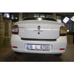 Купити Накладка на задній бампер EuroCap (ABS) для Renault Logan II 2013-2022 рр