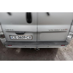 Купити Накладка на задній бампер EuroCap (ABS) для Nissan Primastar 2002-2014 рр