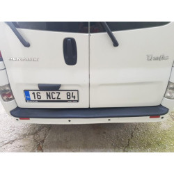 Купити Накладка на задній бампер EuroCap (ABS) для Nissan Primastar 2002-2014 рр