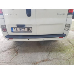 Купити Накладка на задній бампер EuroCap (ABS) для Nissan Primastar 2002-2014 рр