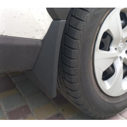 Купить Брызговики Premium 2019-2023 (без порогов, 4 шт) для Toyota Rav 4 2019- гг
