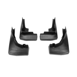 Купить Брызговики Premium c порогами (4 шт) для Mercedes GLC coupe C253