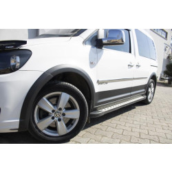 Купити Комплект молдингів і розширювачів арок 1 двері, коротка база для Volkswagen Caddy 2015-2020 рр