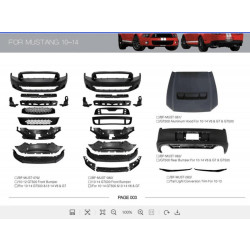 Купить Комплект обвесов для Ford Mustang 2015-2023 гг