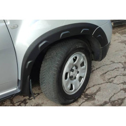 Купити Розширювачі арок з виступами (8 шт, ABS) DDU - Україна для Renault Duster 2008-2017 рр