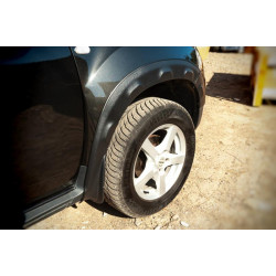 Купити Розширювачі арок з виступами (8 шт, ABS) DDU - Україна для Renault Duster 2008-2017 рр