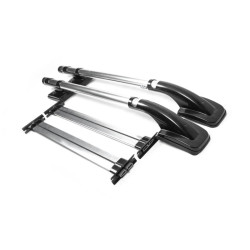 Купить Рейлинги Shark Белые (с поперечинами) для Volkswagen Amarok 2010-2022 гг