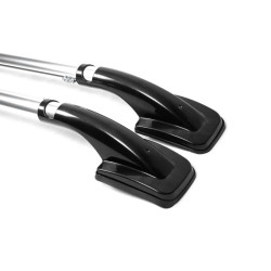 Купить Рейлинги Shark Белые (с поперечинами) для Volkswagen Amarok 2010-2022 гг