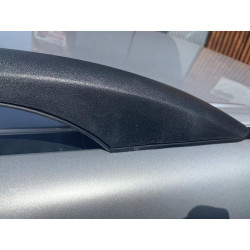 Купити Рейлінги турецька дизайн (Хром, 2 шт) металеві ніжки для Toyota Land Cruiser Prado 150