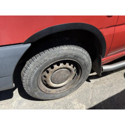 Купити Накладки на арки (4 шт, чорні) Чорна нержавейка для Mercedes Vito W638 1996-2003 рр