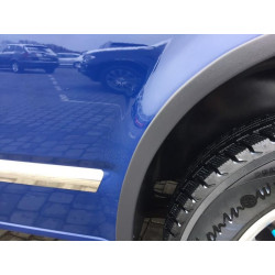 Купить Накладки на арки (6 шт, черные) Черная нержавейка для Volkswagen T5 Transporter 2003-2010 гг