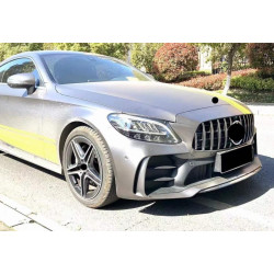 Купить Комплект обвесов с полным задним бампером (дизайн Black Mamba C63GT) для Mercedes C-сlass W205 2014-2021 гг
