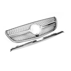 Купить Передняя решетка Diamond (2014-2023 для Vito W447) для Mercedes Vito/V-class W447 2014- гг