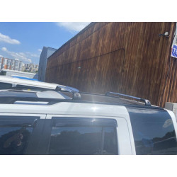 Купить Перемычки на оригинальные рейлинги (2 шт) Серые для Land Rover Discovery IV