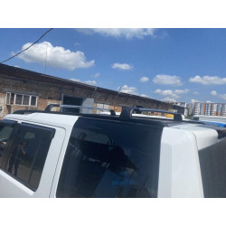 Купити Перемички на оригінальні рейлінги (2 шт) чорні для Land Rover Discovery IV